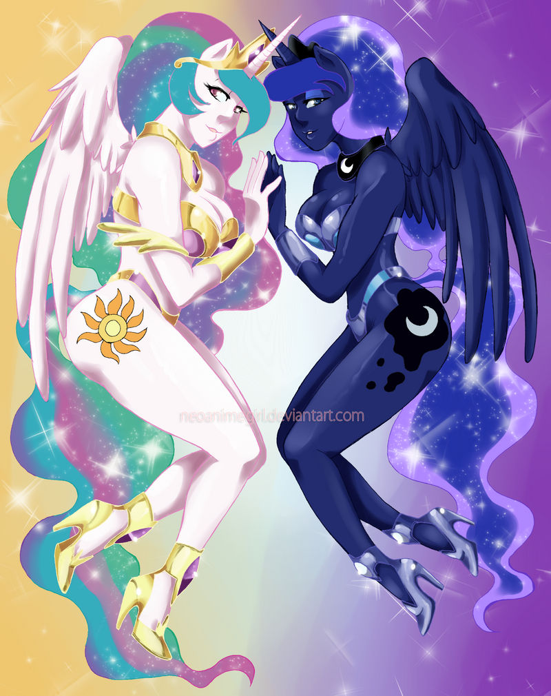 MLP Celestia and Luna