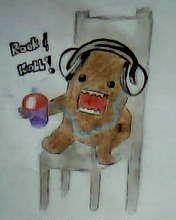 2012 drawing - domo kun