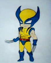 2012 drawing - Wolverine X)