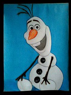 2014 Drawing - Olaf ^___^