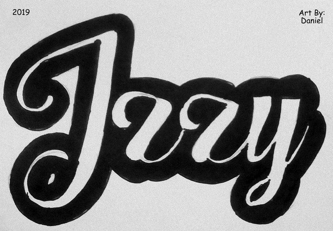 Izzy Script Font Calligraphy: Izzy by nielopena on DeviantArt