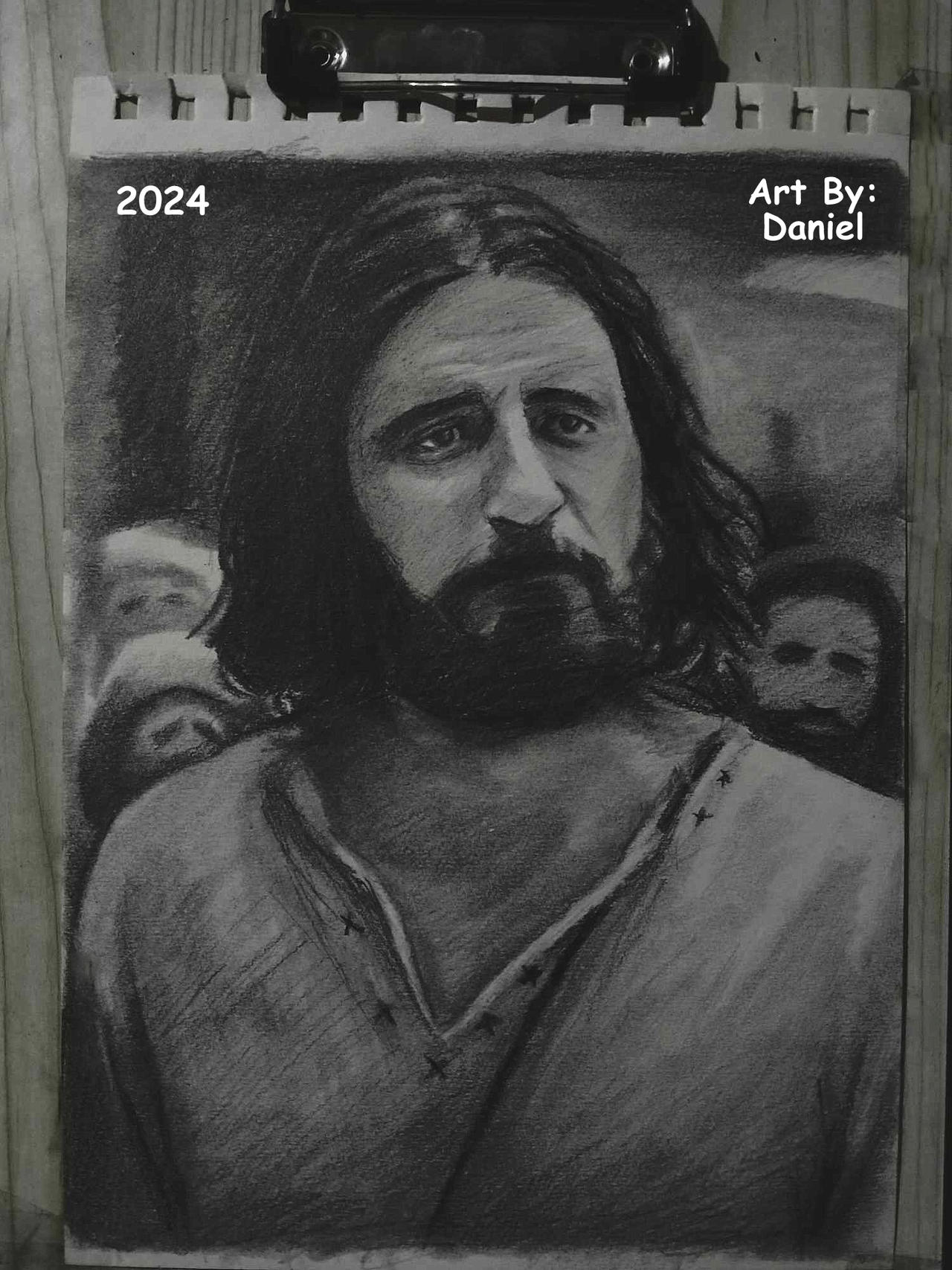 Drawing Jonathan Roumie Jesus (Jonathan Roumie, The Chosen) by nielopena on DeviantArt