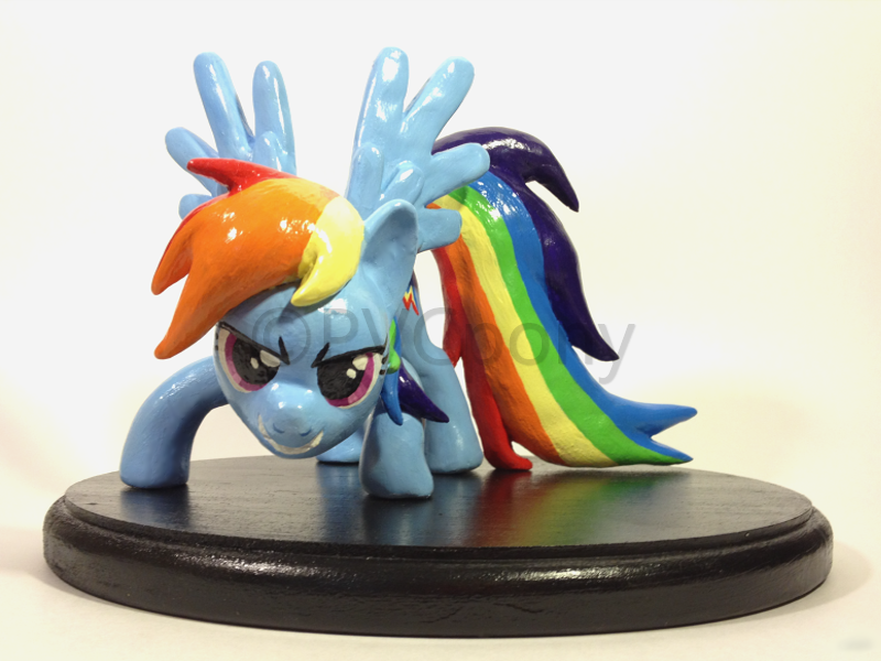 Rainbow Dash Sculpture