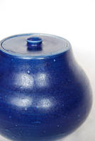 Blue Lidded Jar