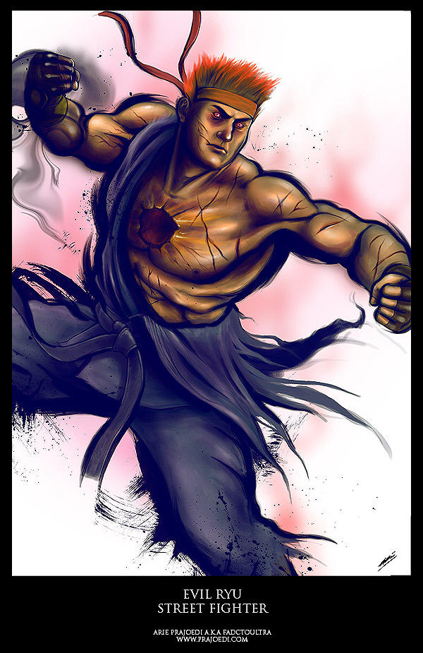 Next Level Evil Ryu Evil Ryu by FADCtoULTRA on DeviantArt