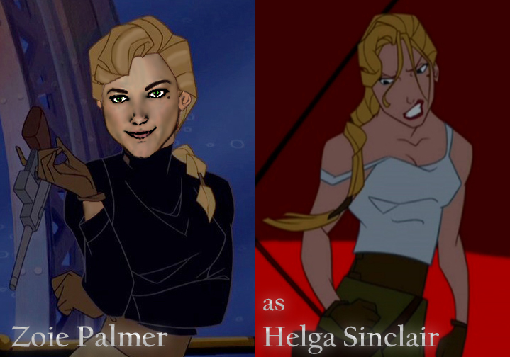 Zoie Palmer as Helga Sinclair