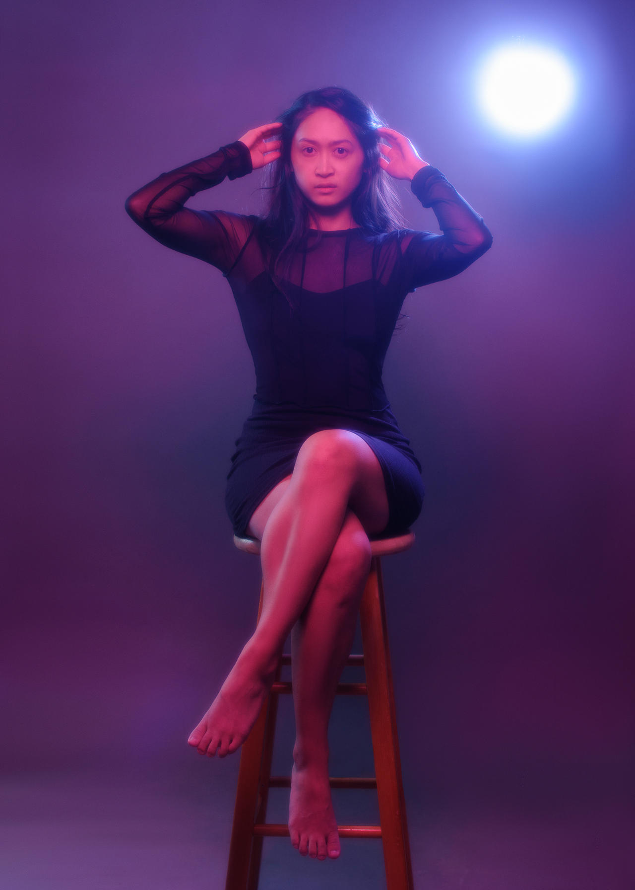 Camille in Purple I