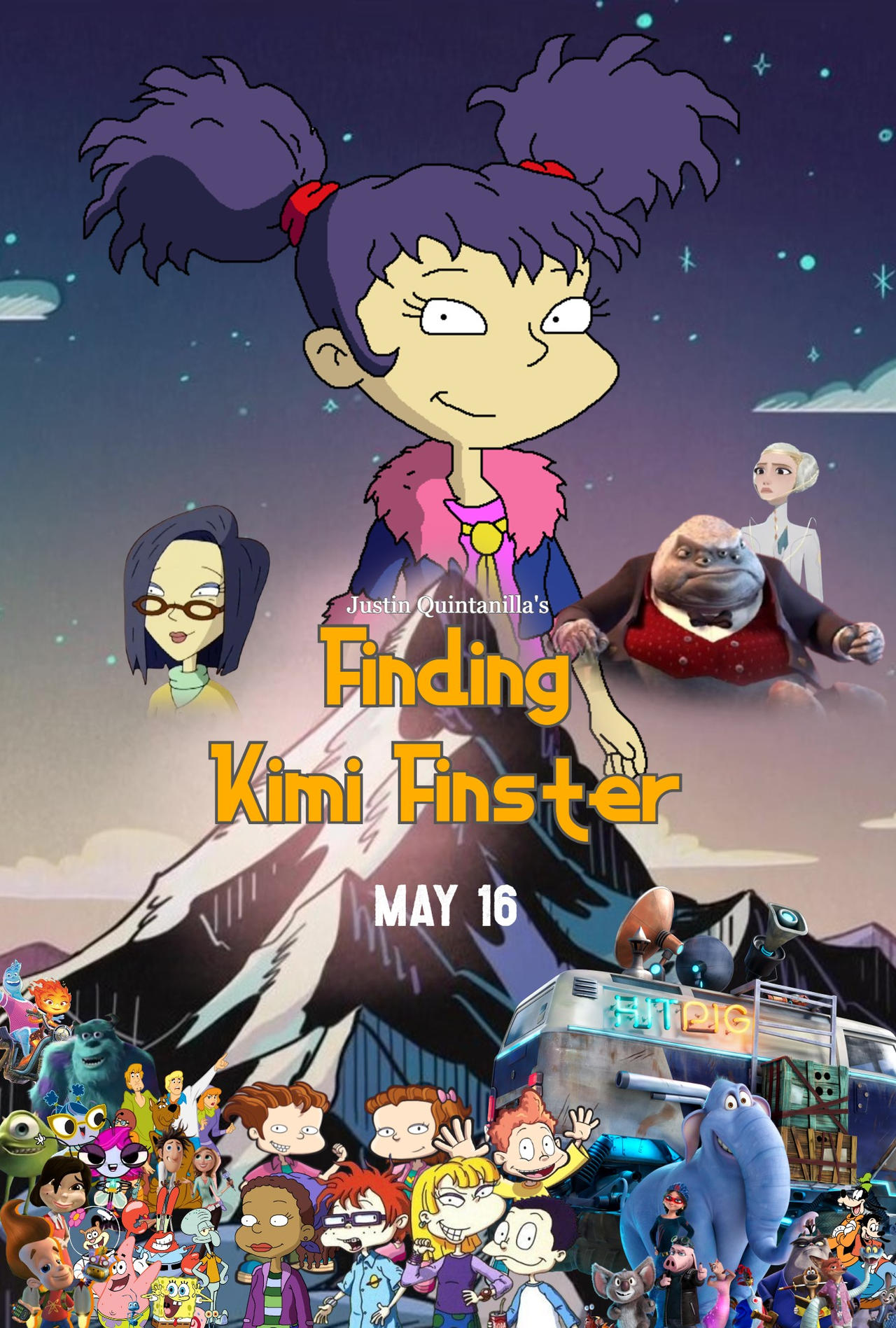 Fienster Finding Kimi Finster Poster by JustinAdventures on DeviantArt