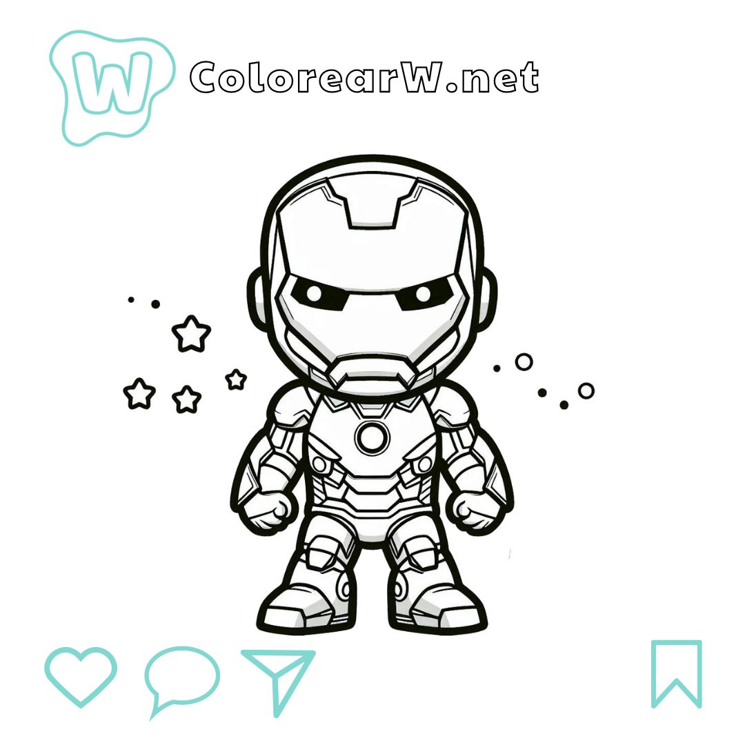 Iron Man para Colorear - ColorearW.net by colorearw-net on DeviantArt iron-man-para-colorear-colorearw-net-by-colorearw-net-on-deviantart