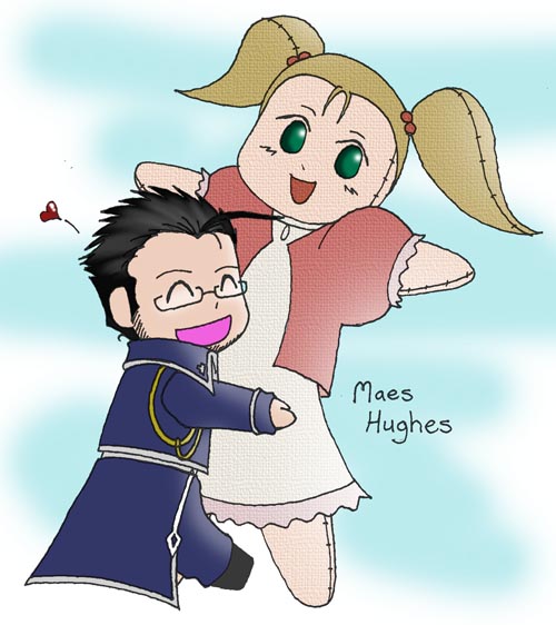 Chibi Maes Hughes