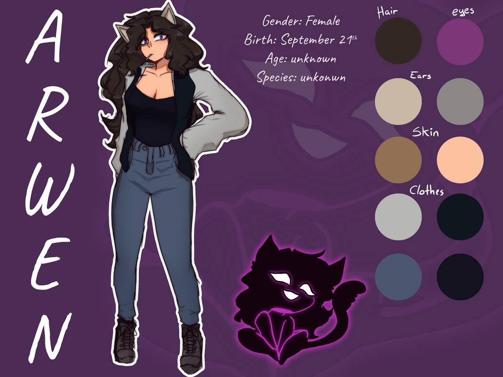 Arwen Reference Sheet - actualizada by Arwen-2018 on DeviantArt