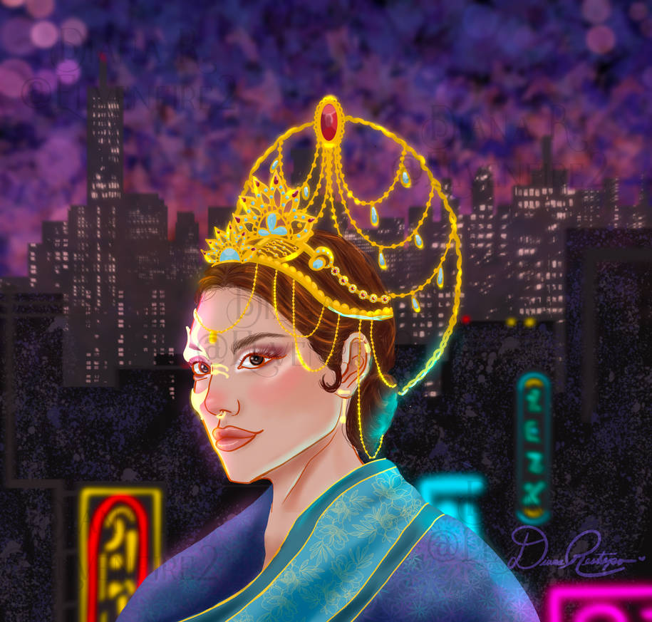 Byte Queen 8-Bit Queen by ElvenFire2 on DeviantArt