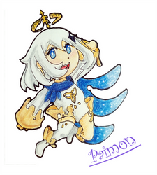 Genshin Impact - Chibi Paimon