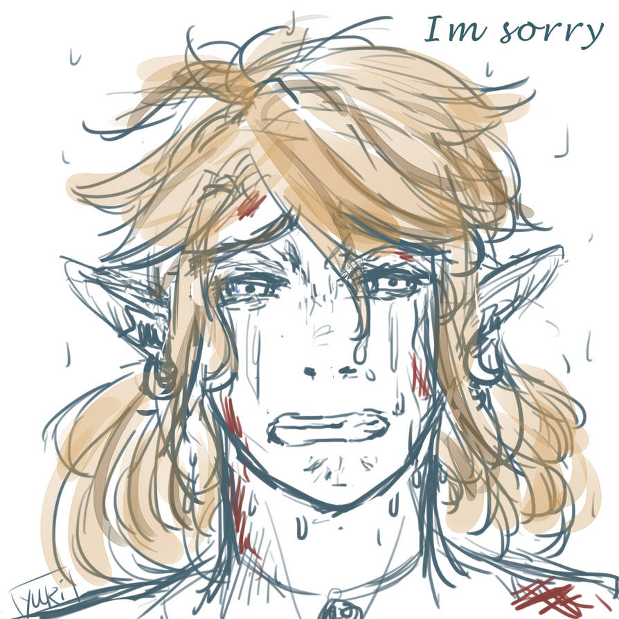 Link Crying by ayayyuki on DeviantArt