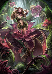 Corrupted flower