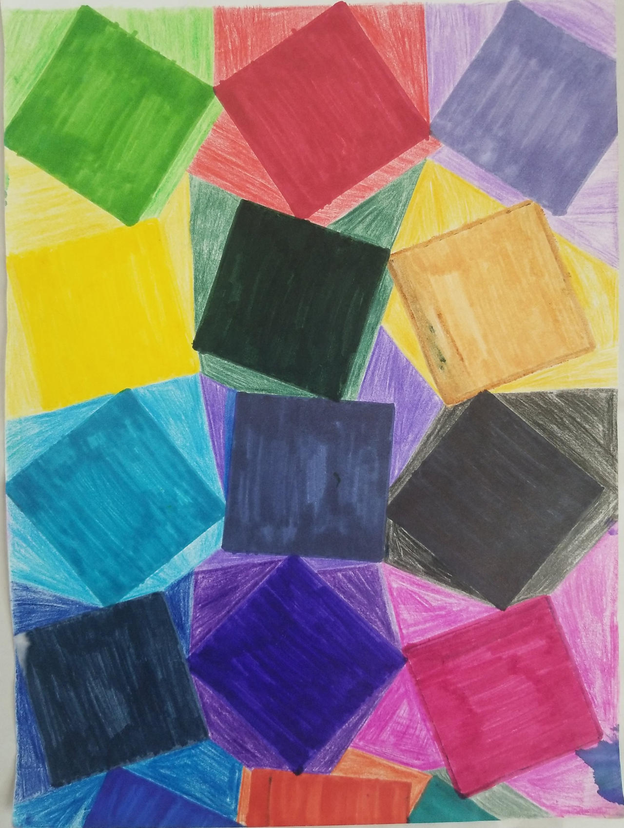 Square Pattern by 11BlueTwinkle on DeviantArt