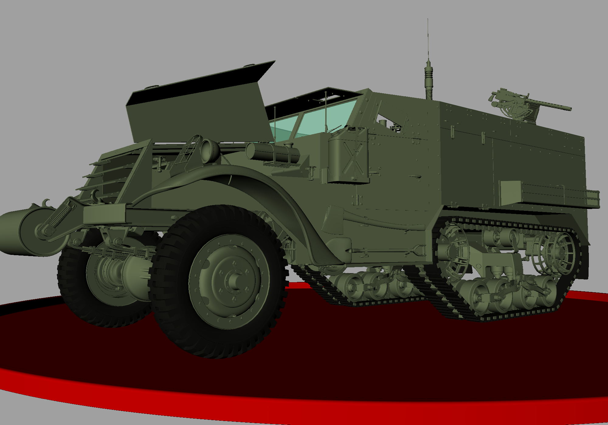 M3 Halftrack WIP