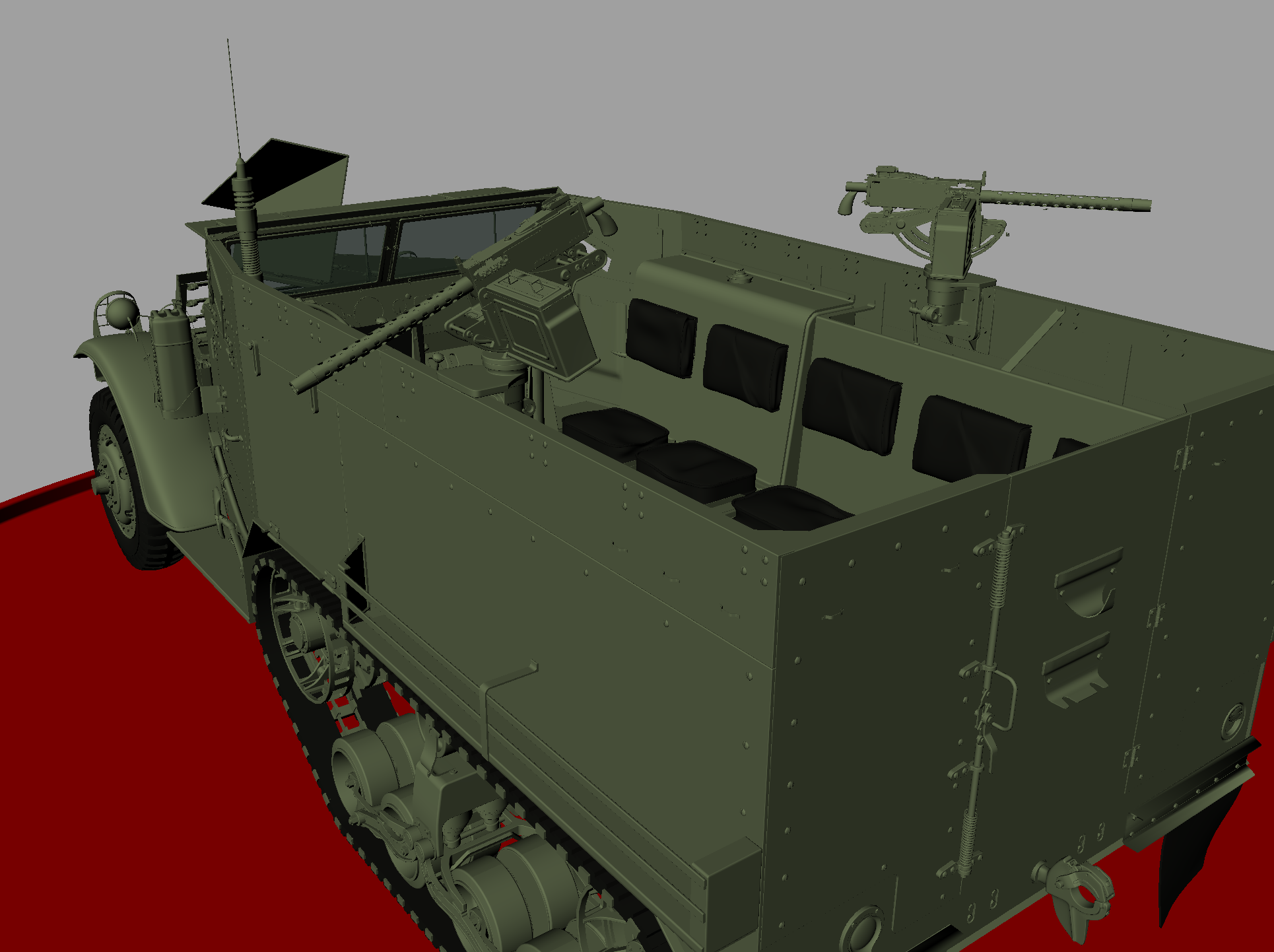 M3 Halftrack WIP