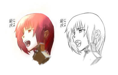 Iwasawa Senpai sketch