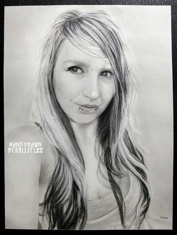 Sasha Rae Zinn - commissioned portrait