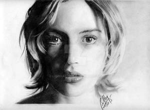 Kate Winslet pencil portrait