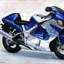 Suzuki Hayabusa -Watercolor-