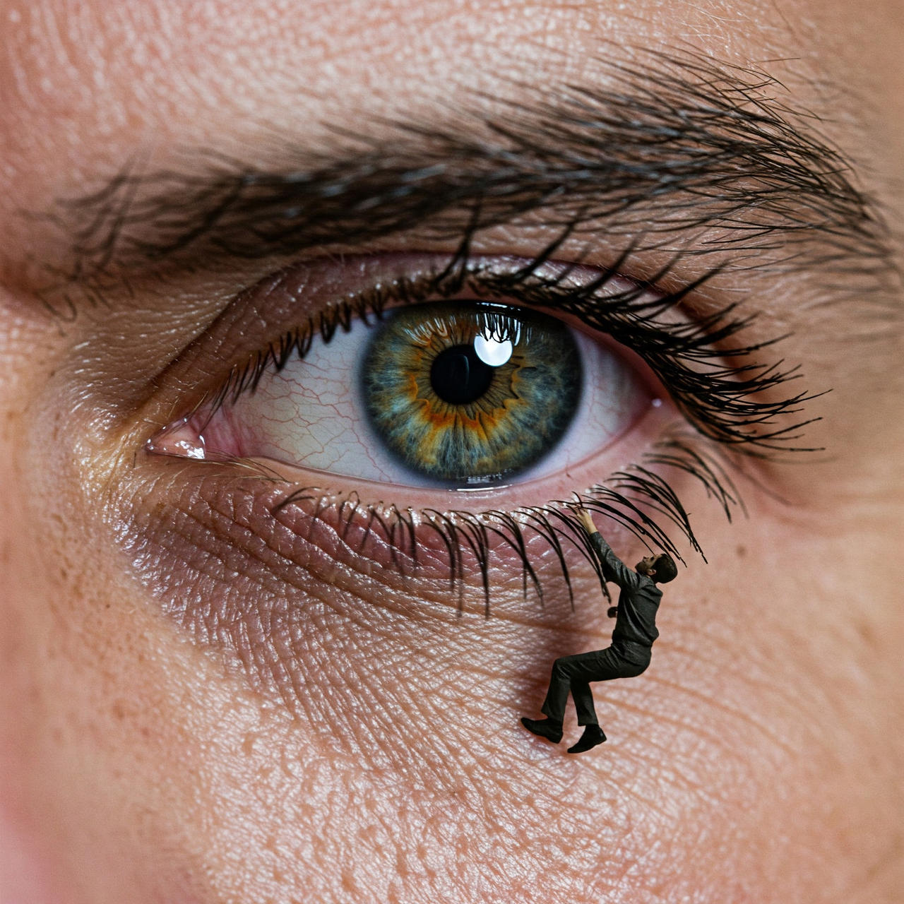 Man Small Resolution Tiny man is trying to get his attention by Macrodudes on DeviantArt