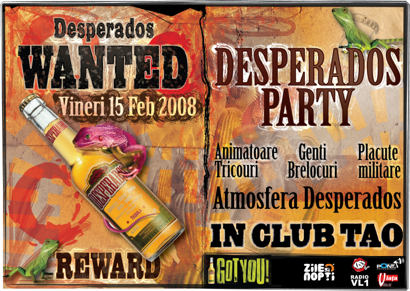 flyer Club TAO - Desperados