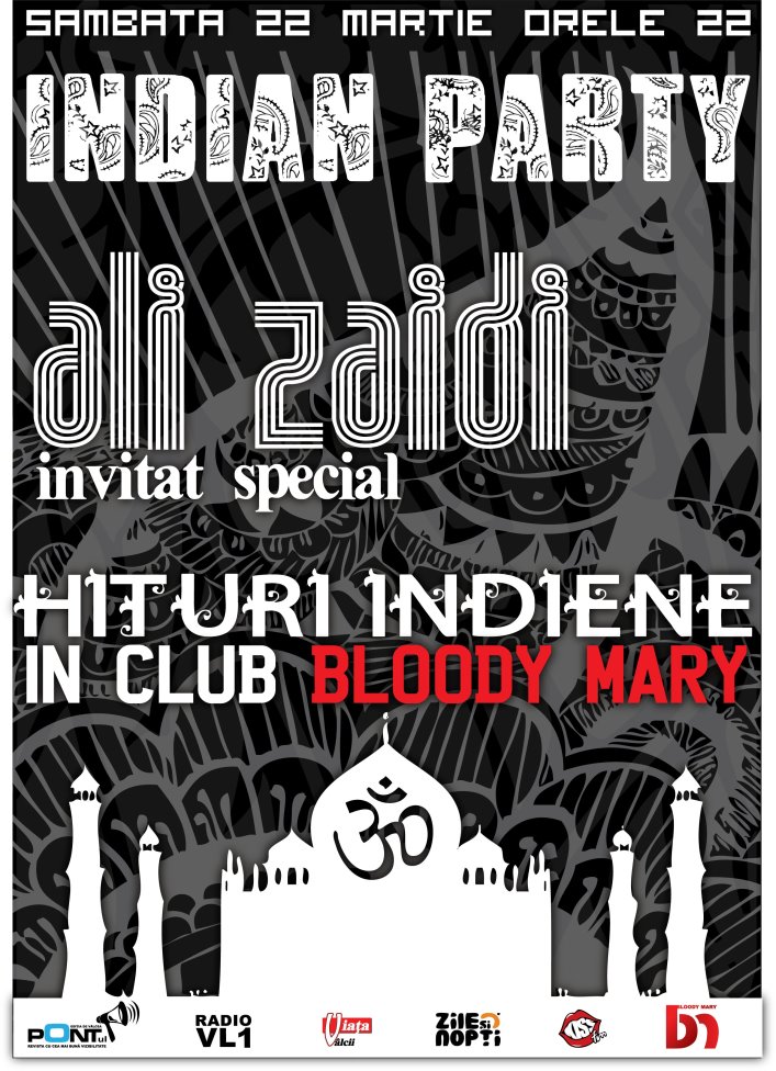 flyer Bloody Mary - Indian