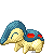 FREE Bouncy Cyndaquil Icon V2 by Kattling