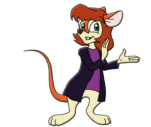 Dancing Maggie Reilly Mouse by lu-raziel