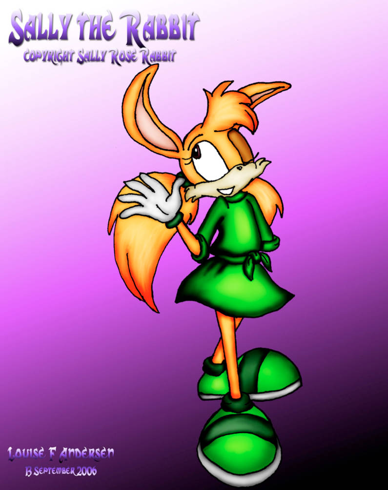 Sally the Rabbit by lu-raziel on DeviantArt