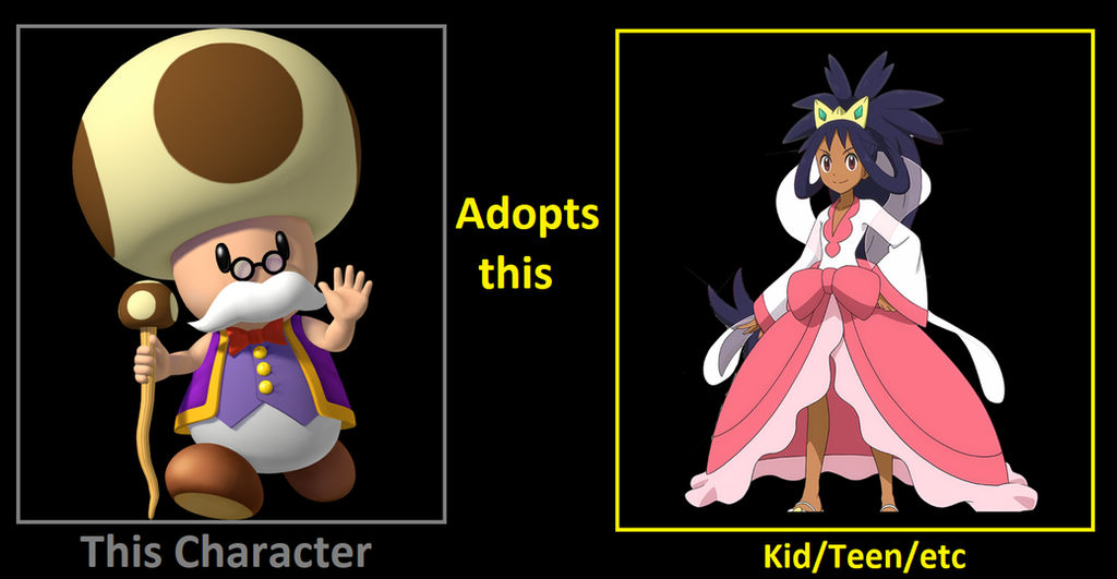 Toad Stew What if Toadsworth adopts Iris? by StewieGriffin613 on DeviantArt