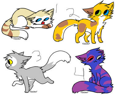 FREE CATS ADOPTION #5!!!! OPEN!~