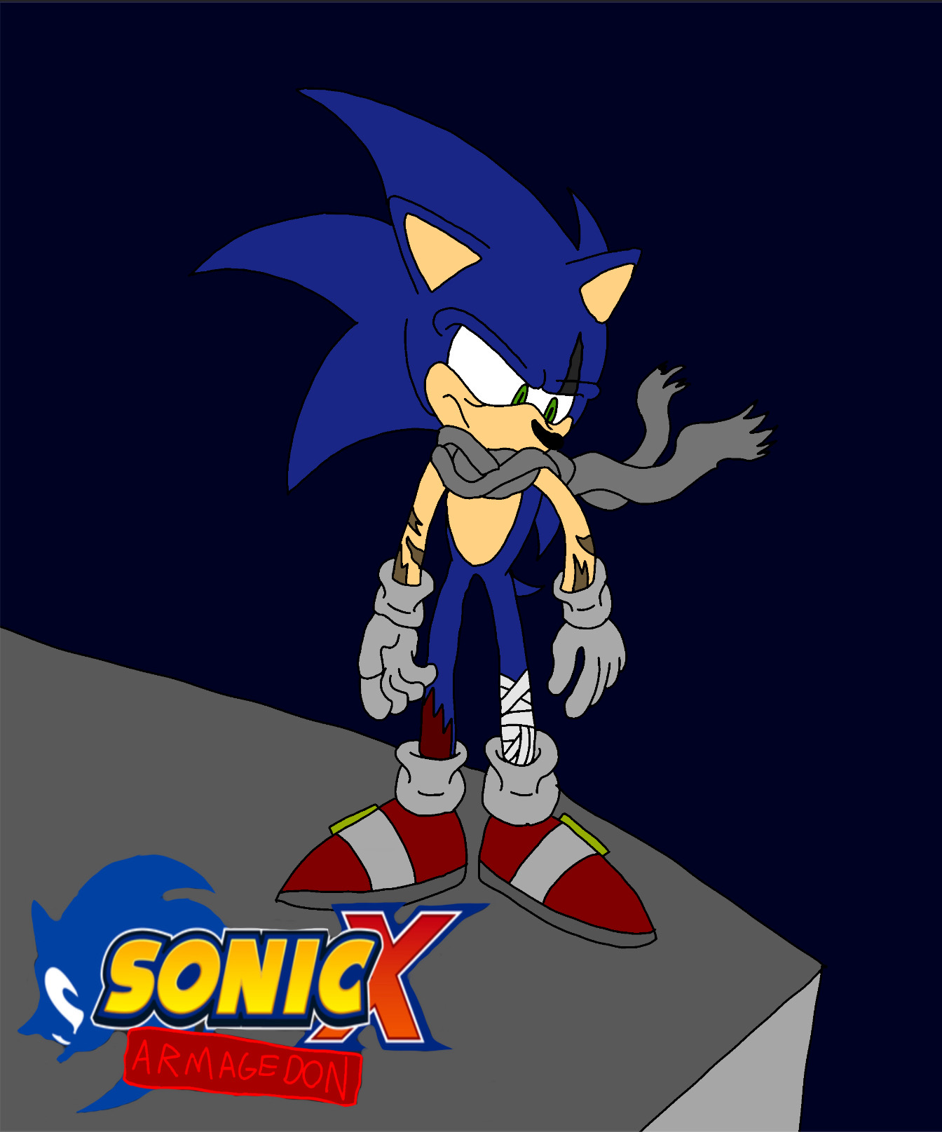 Darkspine Sonic by mateus2014 on DeviantArt