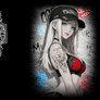 Graffiti Goth Girl | Featured Artwork