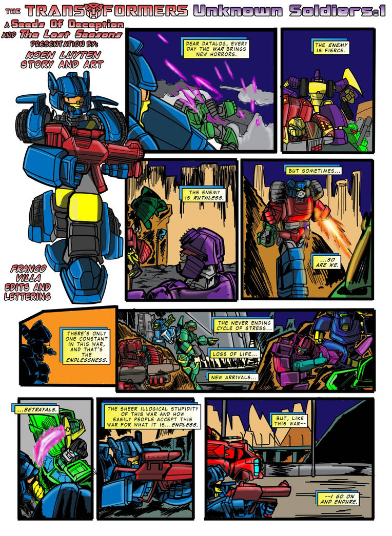 Transformers - Unknown Soldiers 1 by M3Gr1ml0ck
