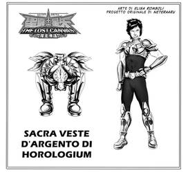 Saint Seiya - Horologium Kairos model sheet