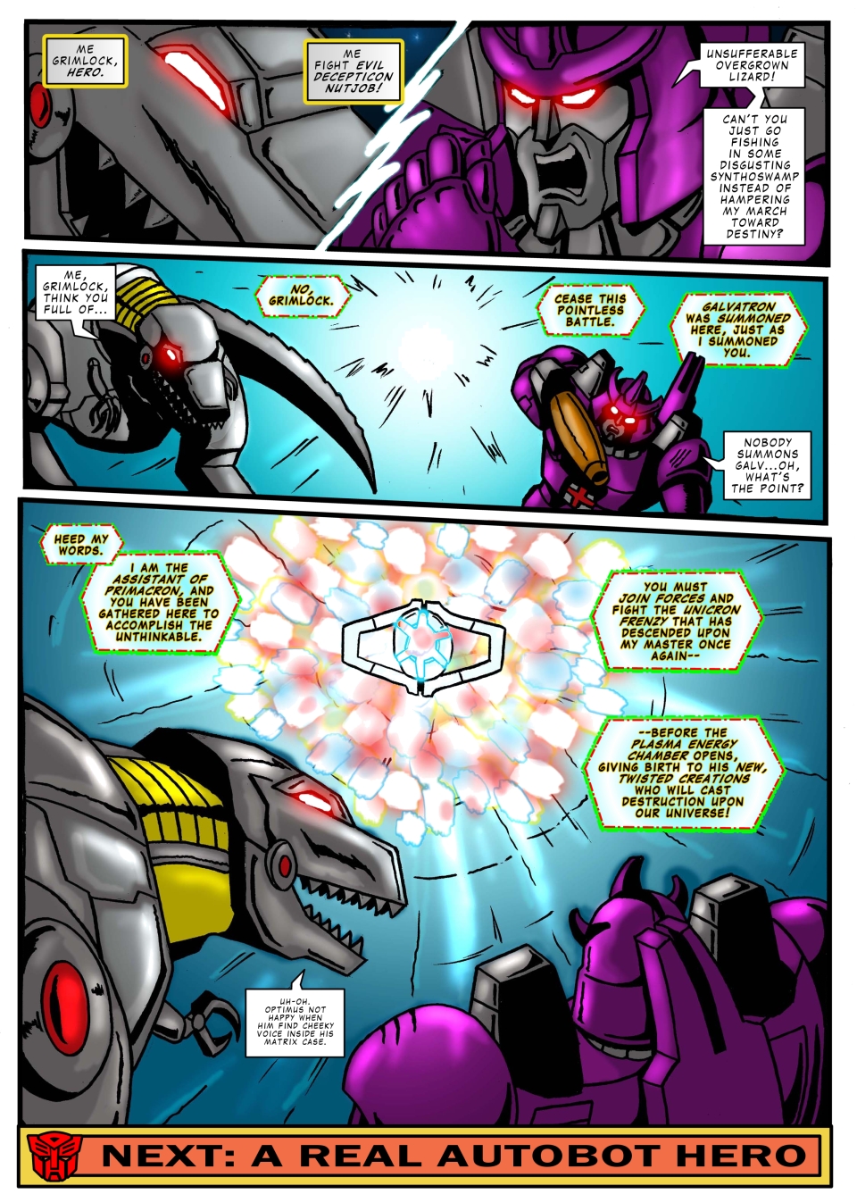 Transformers G1 - Call of the Primitive p05 - ENG by M3Gr1ml0ck