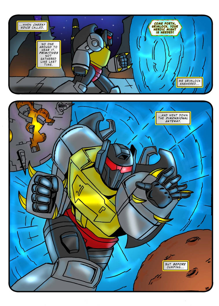 Transformers G1 - Call of the Primitive p02 - ENG by M3Gr1ml0ck