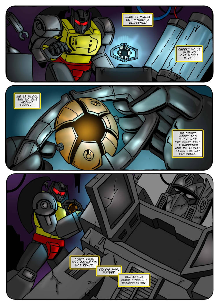 Transformers G1 - Call of the Primitive p03 - ENG by M3Gr1ml0ck