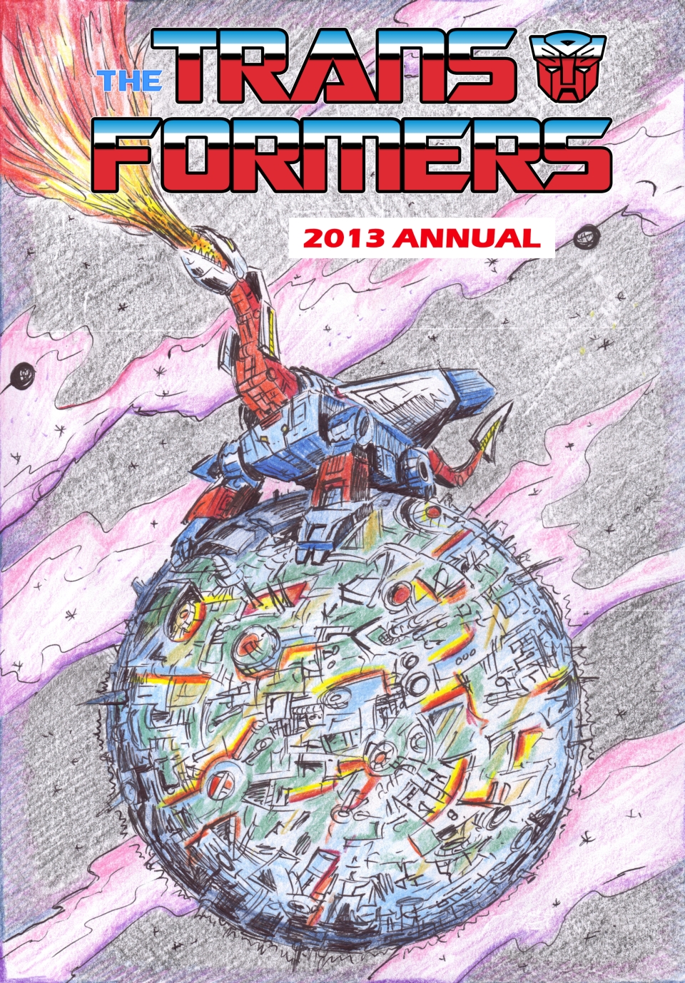 Uk G1 Untold Marvels Annual 2013 cover B by M3Gr1ml0ck
