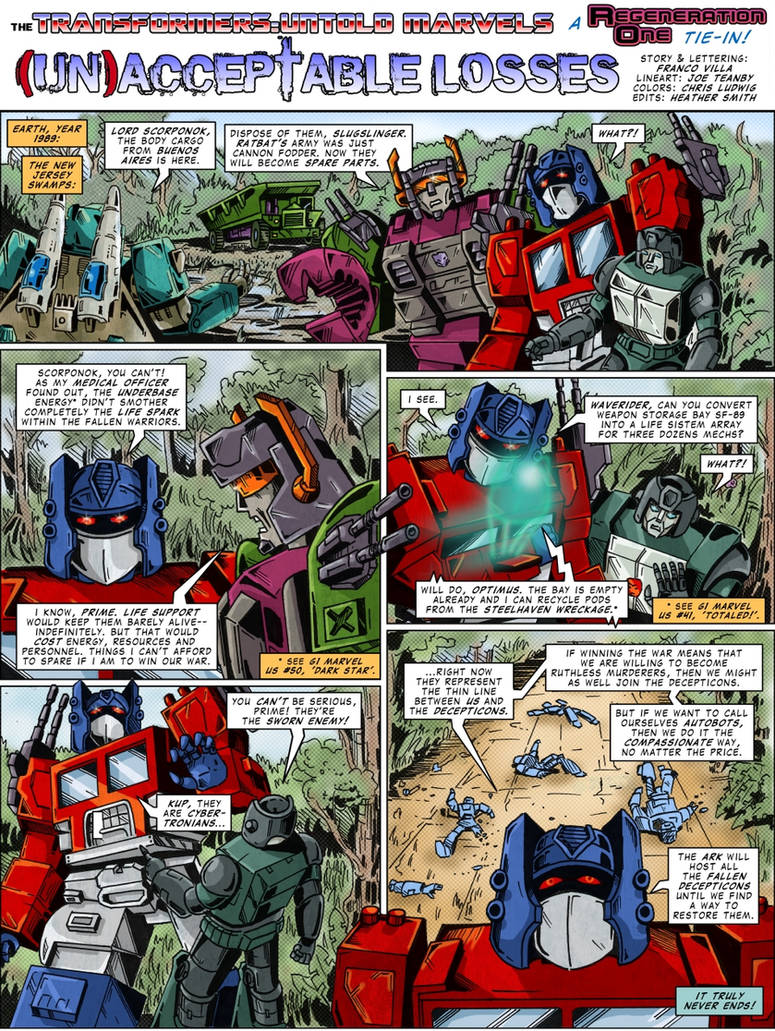 US G1 Untold Marvels #50.1 - (UN)-AcceptableLosses by M3Gr1ml0ck