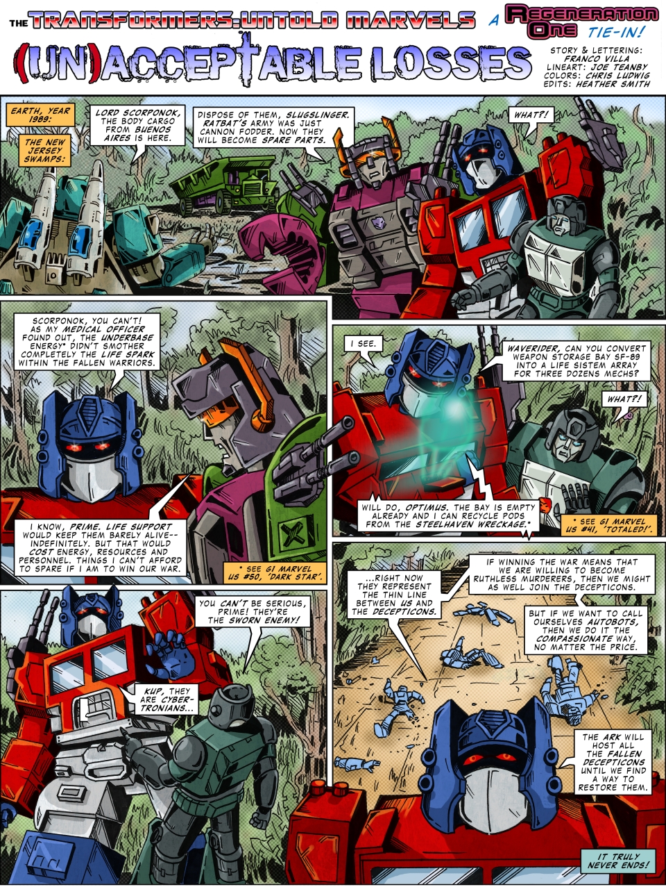 US G1 Untold Marvels #50.1 - (UN)-AcceptableLosses by M3Gr1ml0ck