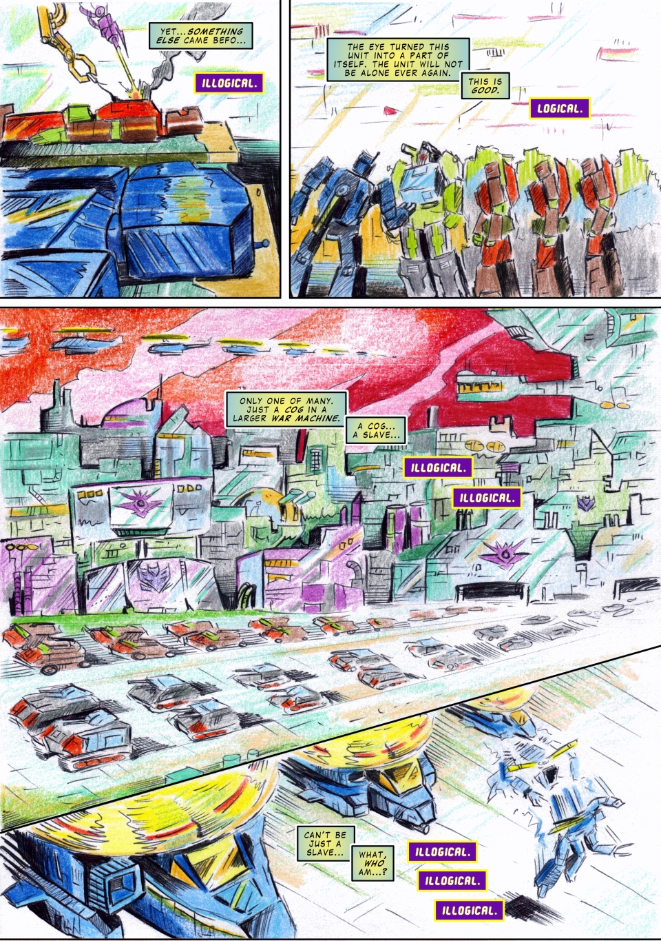Uk G1 Untold Marvels Annual 2013 'The I' page 2 by M3Gr1ml0ck
