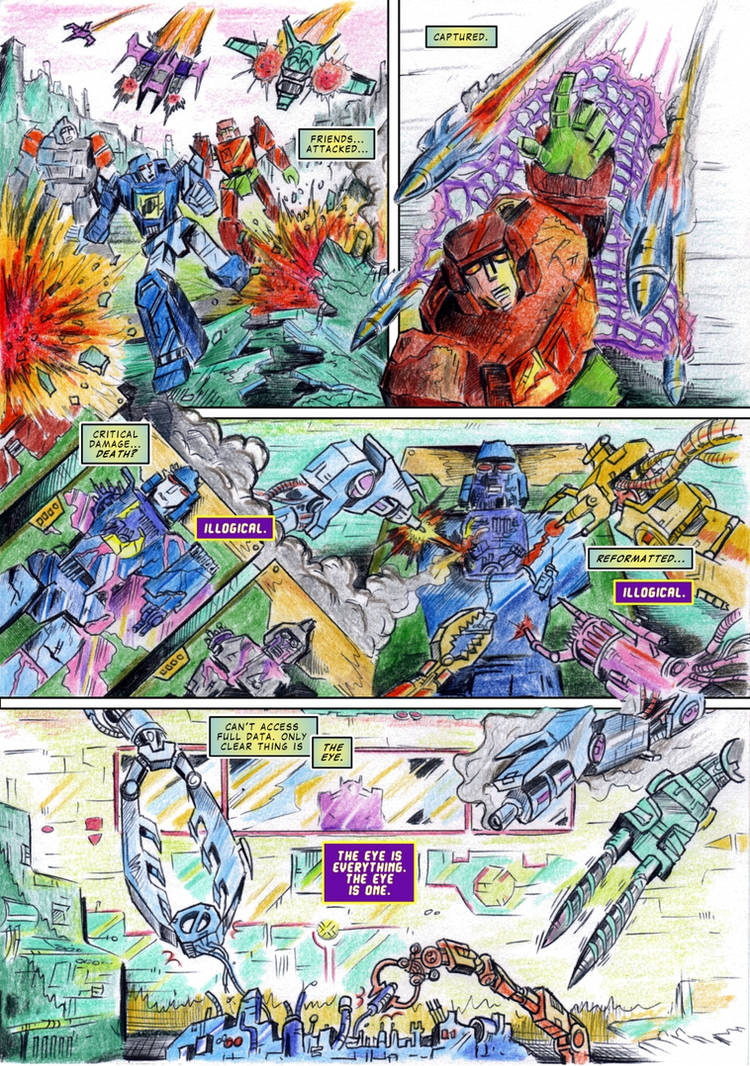 Uk G1 Untold Marvels Annual 2013 'The I' page 1 by M3Gr1ml0ck