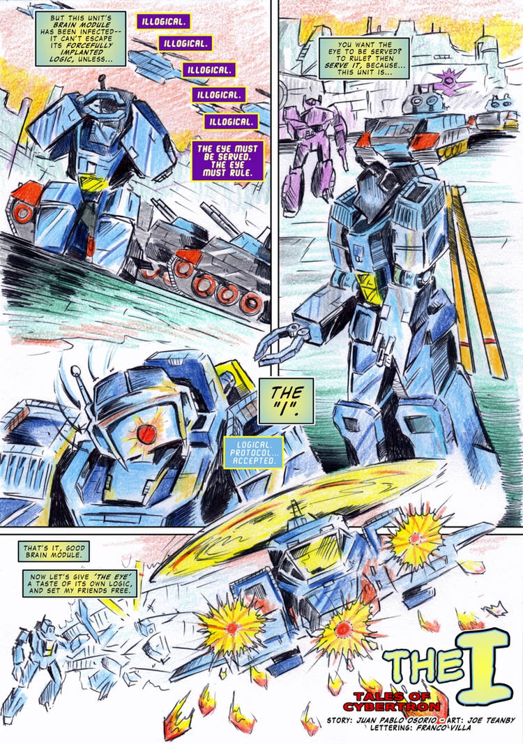 Uk G1 Untold Marvels Annual 2013 'The I' page 3 by M3Gr1ml0ck