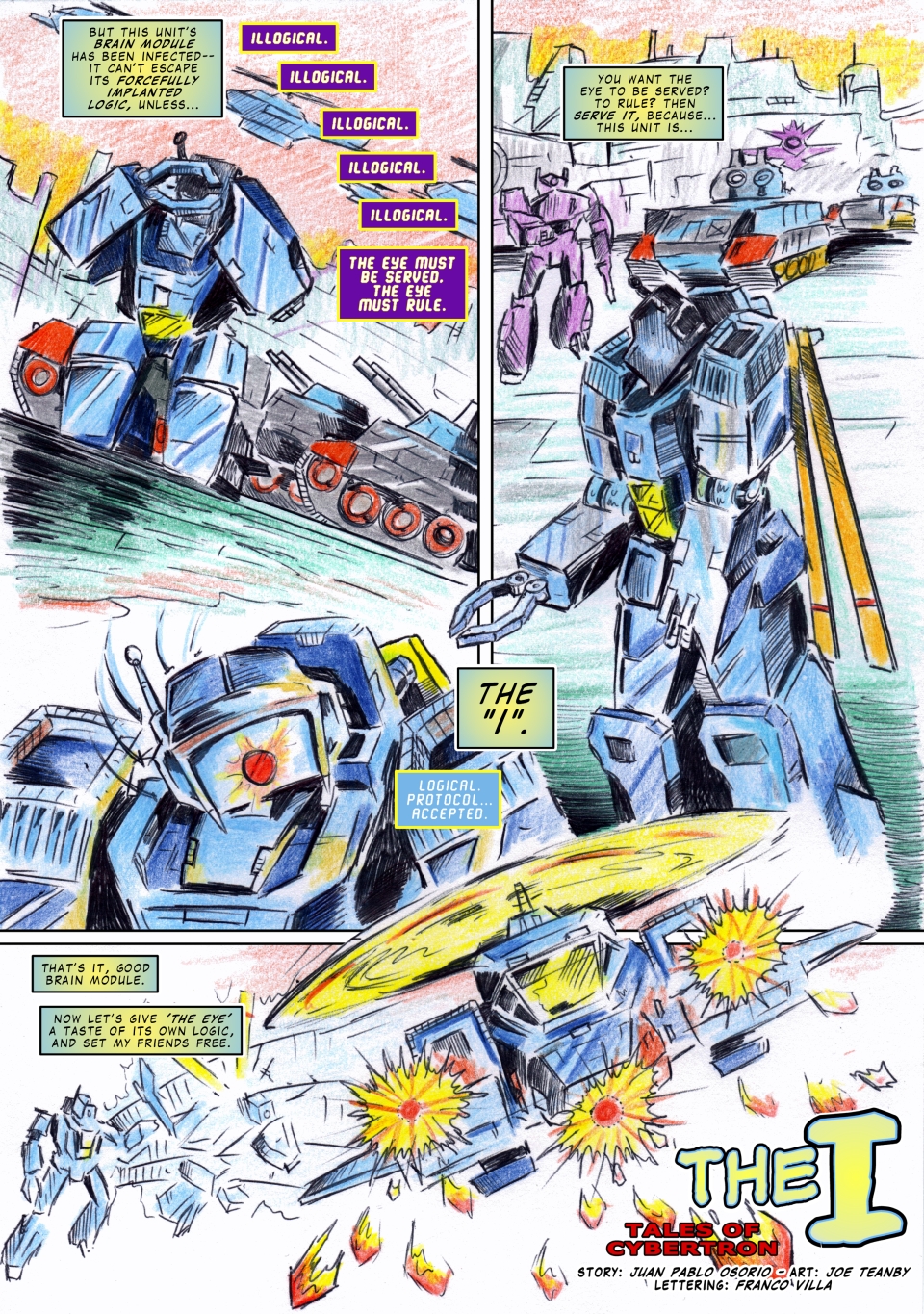 Uk G1 Untold Marvels Annual 2013 'The I' page 3 by M3Gr1ml0ck