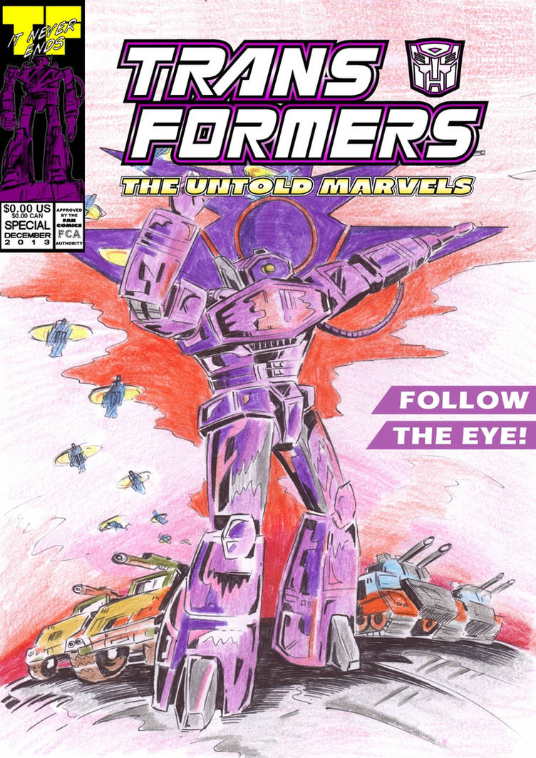 Uk G1 Untold Marvels Annual 2013 'The I' cover C by M3Gr1ml0ck