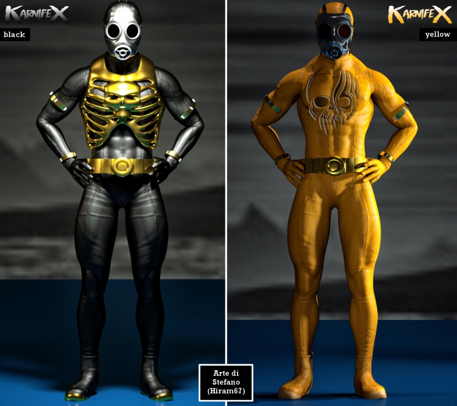 Karnifex Black and Yellow render